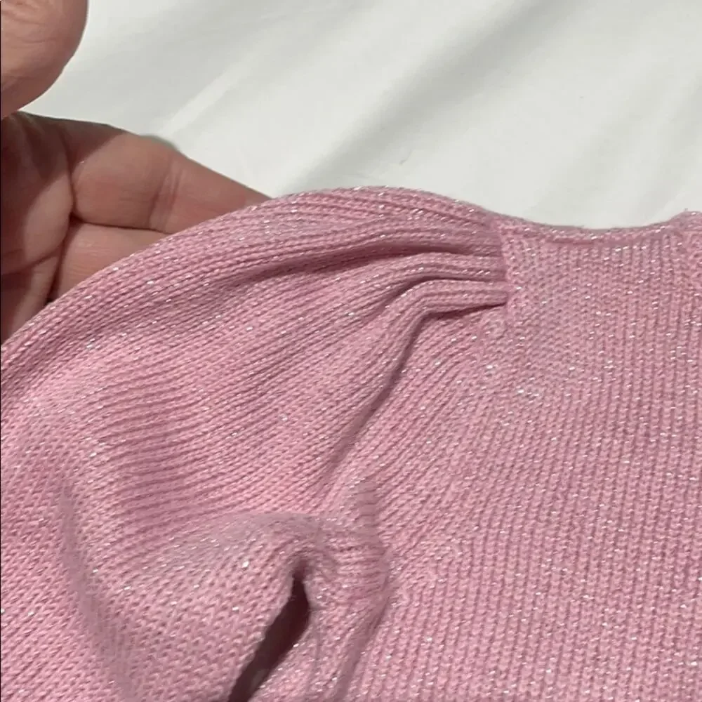 Gymboree 18-24 pale pink shimmer shrung euc
